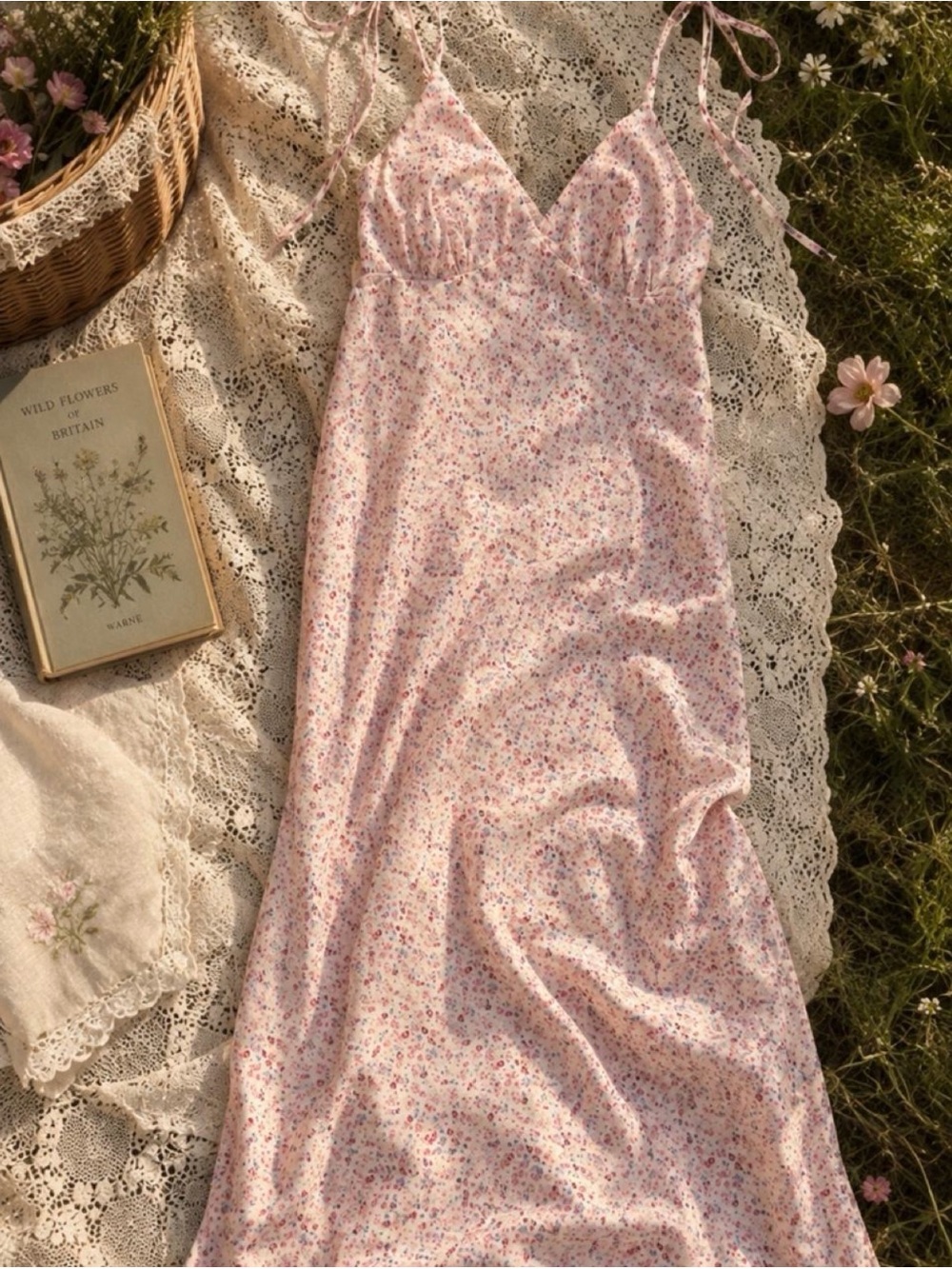 Princess Polly pink floral maxi dress size 0